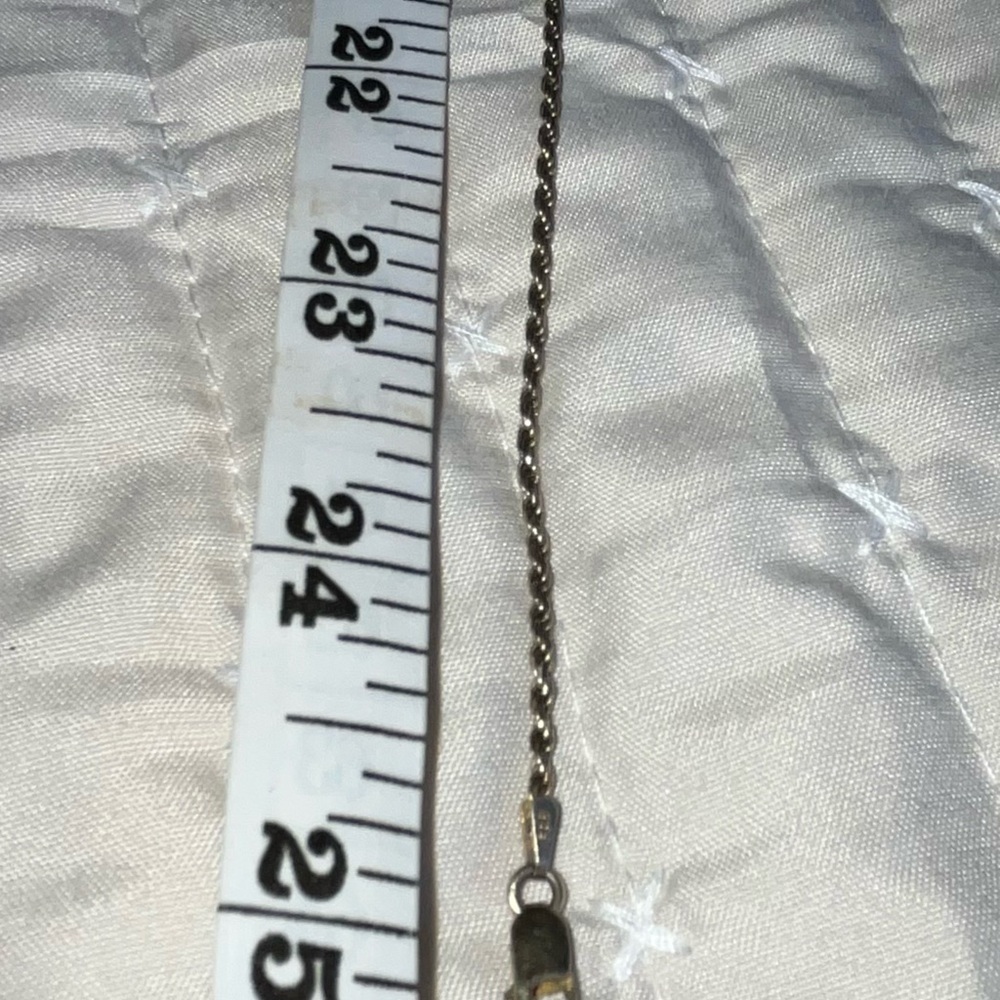 Very nice 925 Silver Rope Chain Necklace - Picture 6 of 6